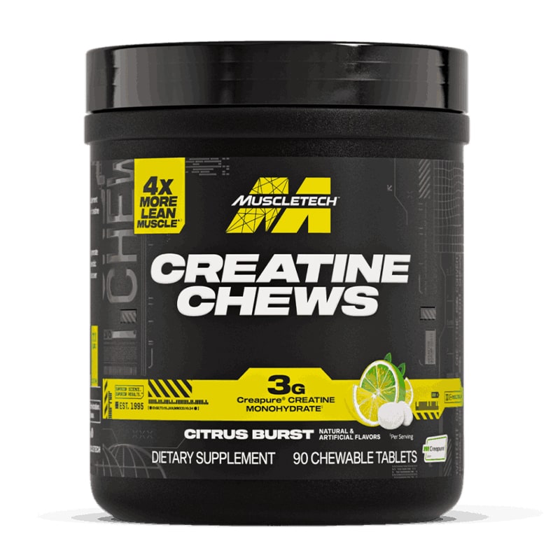 creatine-chews-muscletech-new-min کراتین چویز ماسلتک 90 عددی | MuscleTech Creatine Chews Citrus Burst - تصویر 1